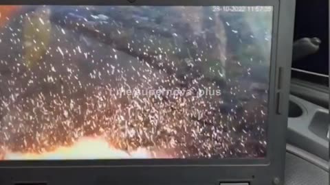 Ukrainian Leleka UAV records itself getting hit by Russian anti air missile and somehow survives