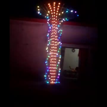 3D pixel led light decoration#lightdecoration #party #diwalidecorationlights #sukai_light_house
