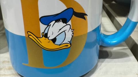 Disney Parks Letter D Donald Duck Mug #shorts