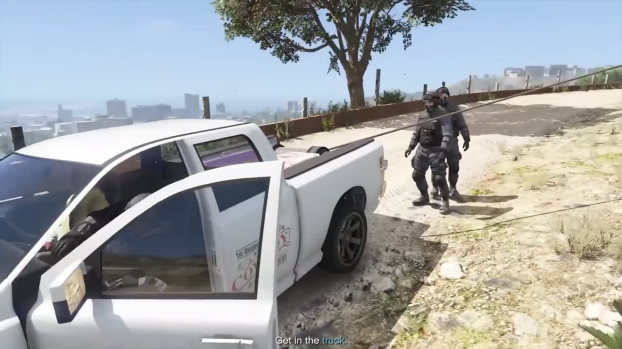 GTA 5 - What If SWAT Michael Caught Amanda Cheating.