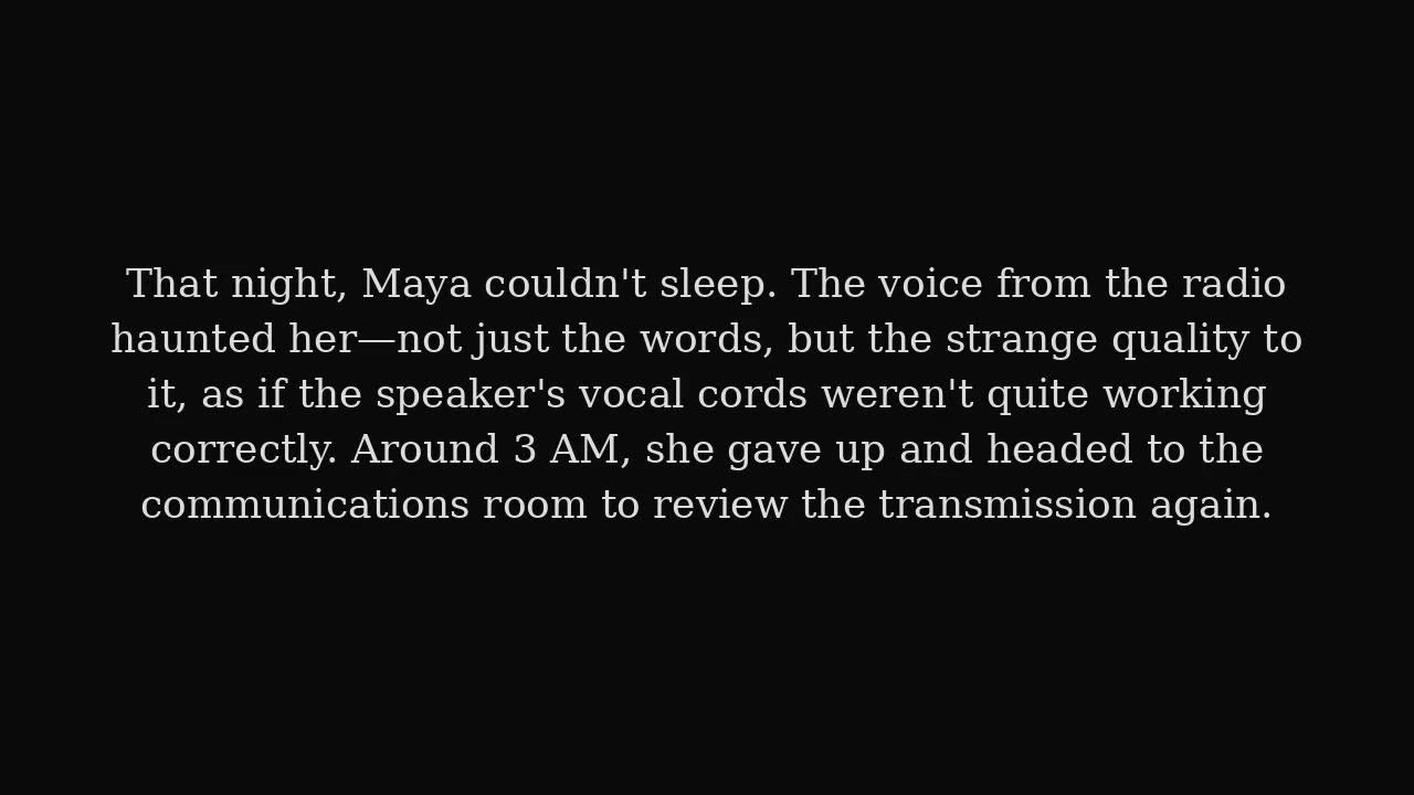 The Last Transmission