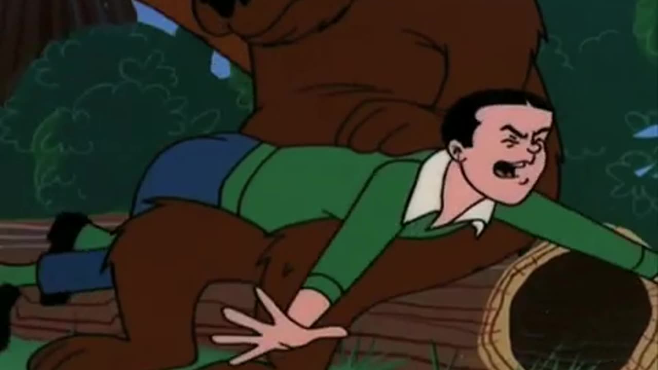 Archie Cartoon - Reggie gets spanked