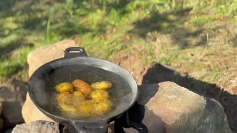 Cooking Steak In The Wild🔥ASMR | Nature