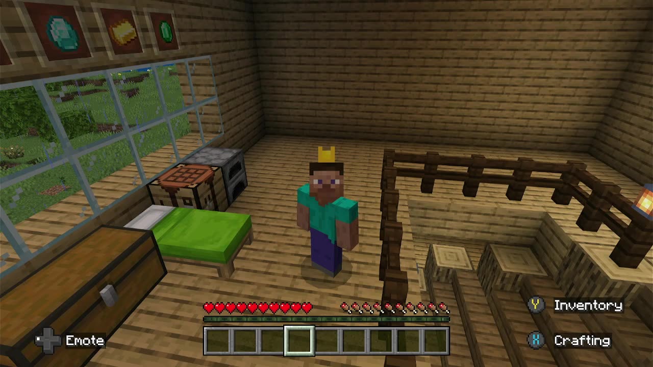 Playing Minecraft survival in reverse!