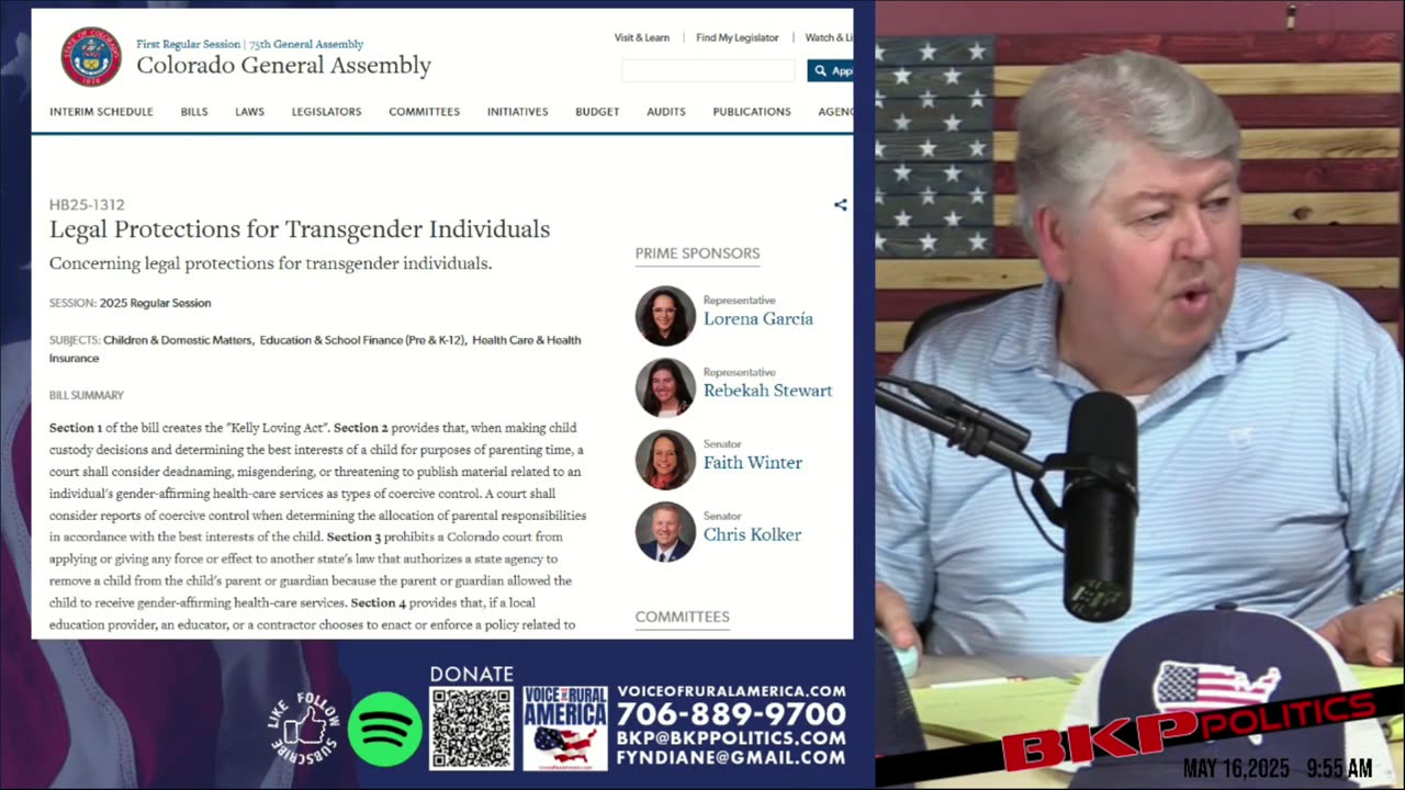 LIVESTREAM - Friday May 16, 2025 - 8:00am ET - Voice of Rural America with BKP