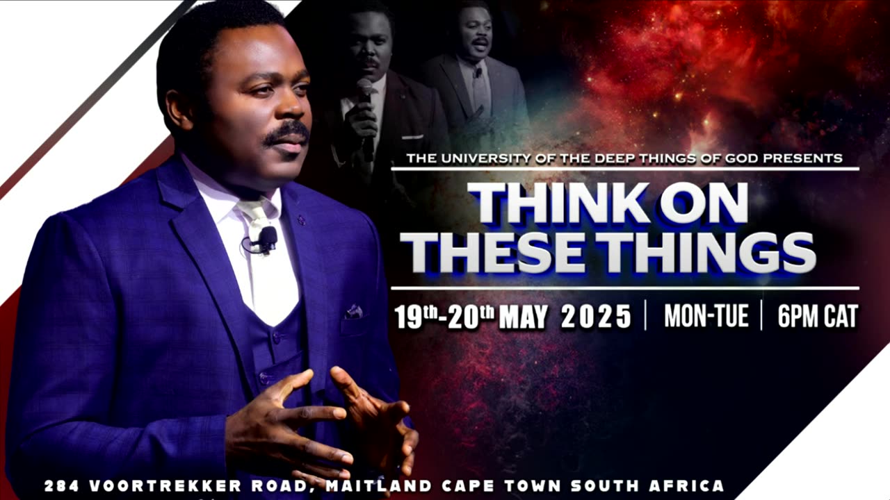 Think On These Things Part 2 The University Of The Deep Things Of God with Pastor John Anosike