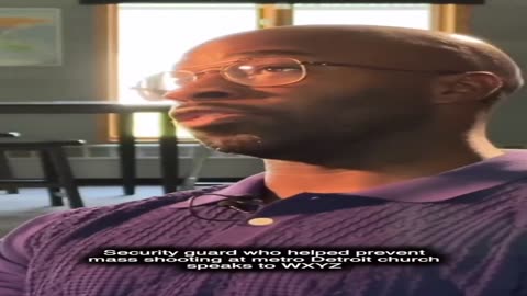 Detroit Church Security Guard Crisis Actors Testimony