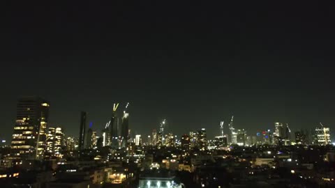 2025 LIVE: View of Tel Aviv skyline