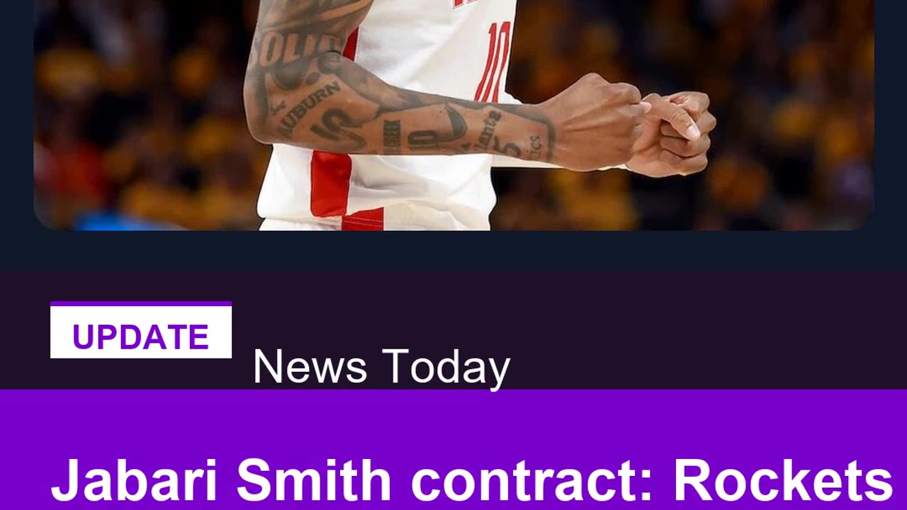 Jabari Smith contract Rockets forward agrees to five year, $122 million extension, per report