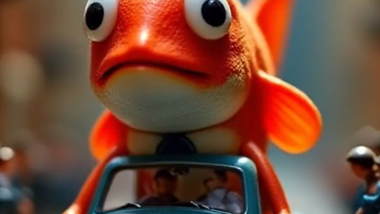 Dream about a fish she drive the car .. She dreams is come true