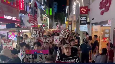 0702 Myeongdong Free University Marches