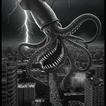 Surreal Creature Terrorizes the City! | Animated Horror Short