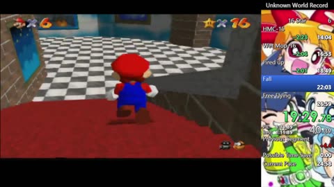 Mario 64 run