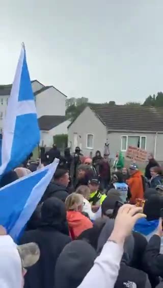 Student accommodation in Dundee will now accommodate illegal male migrants. Dundee citizens protest