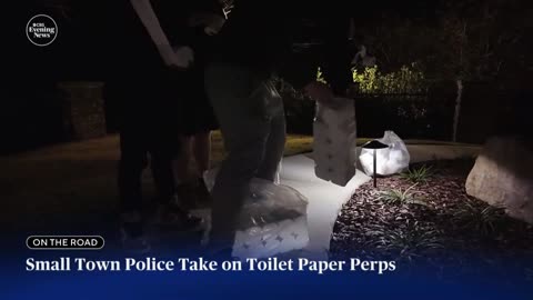 Alabama cops join TP war after high schoolers toilet paper police headquarters 🧻