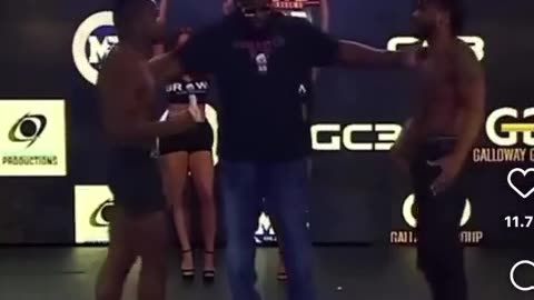 Smacked the banana outta him