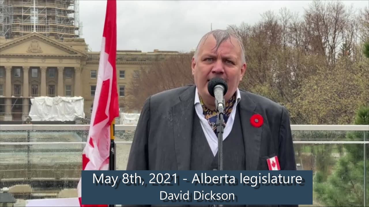 May 8th, 2021 - Alberta legislature David Dickson