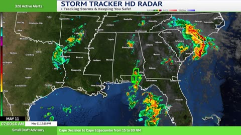 LIVE: Tonight’s Severe Weather Tracker for Truckers 🚛🌩
