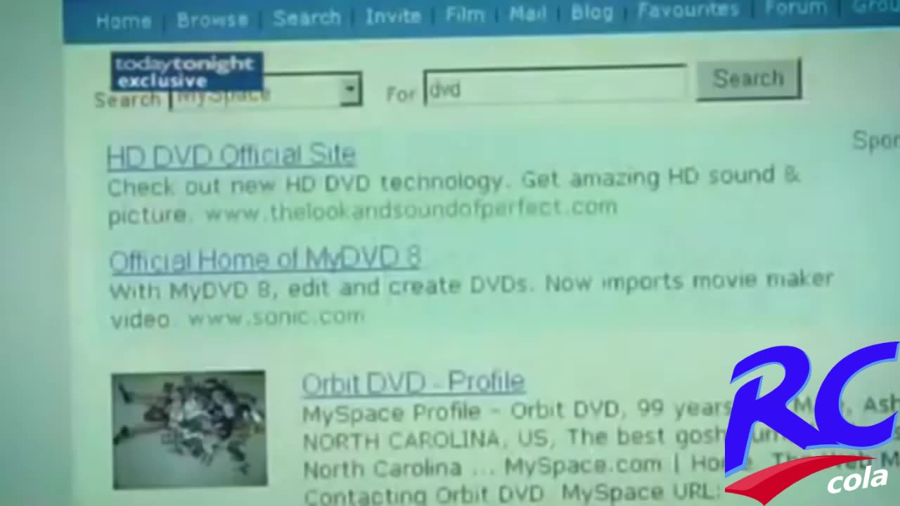 Group Cola Launch/First Couple Of Records Of RC Cola (TV Network)