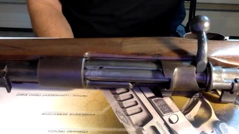 Shooter proves you can dissasemble a mauser gun fast