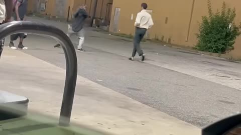 Crackhead Gas Station Sword Fight Pt. 1 ⚔️💰 | $2 Battle at the Gas Station 😂 #memphis #crackheads