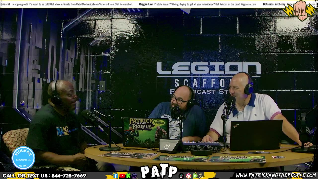 Patrick and the People - Live! - Ep.218 w/ Rich "One Fall" Rockwell