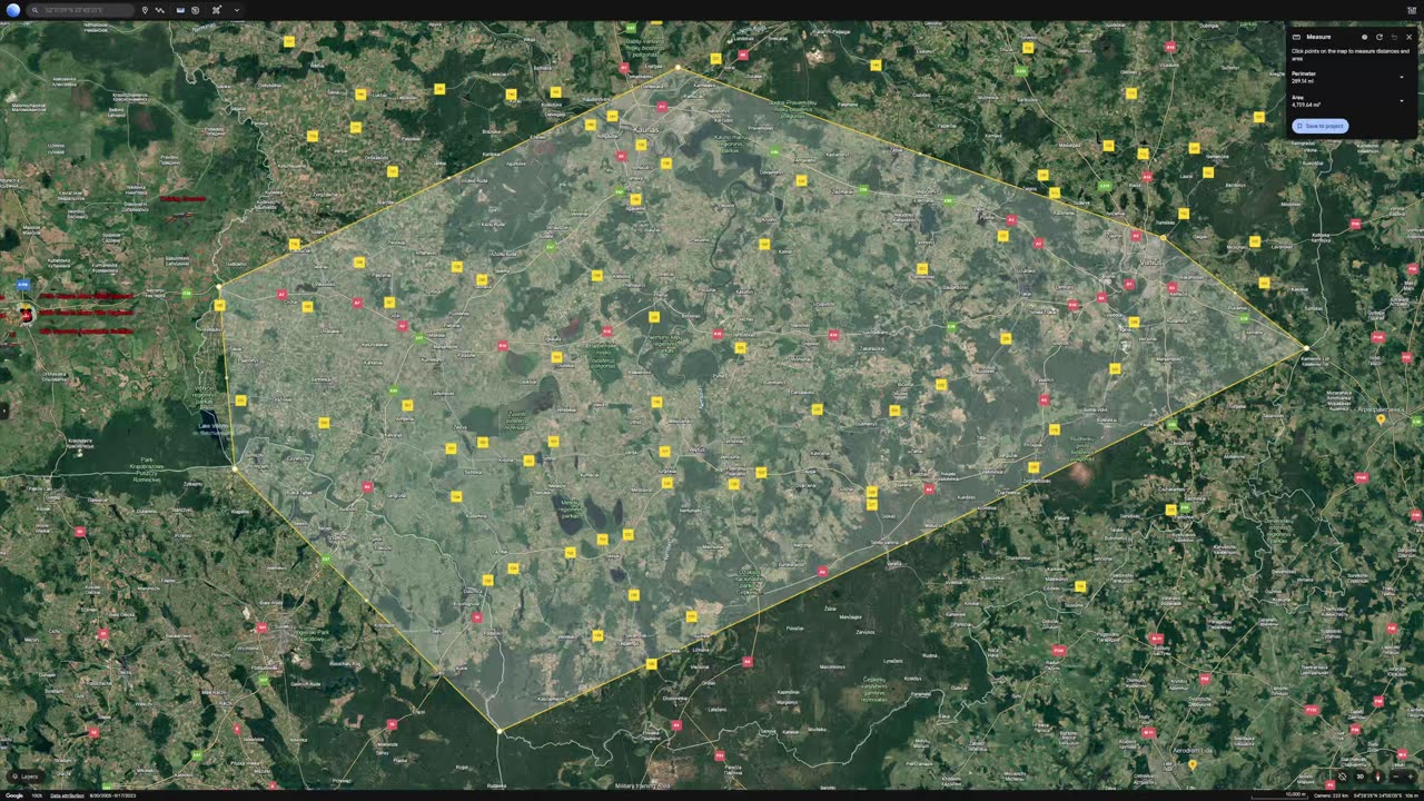 Russians Building up on the Baltic Boarder