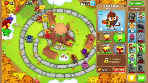 Bloons TD 6 Tree Hole Medium Round V25 0001