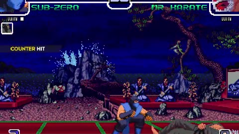 Sub zero and Smoke (Me) vs Serious Mr. Karate