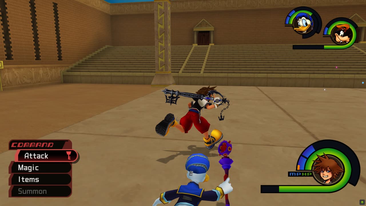KINGDOM HEARTS [Olympus Coliseum Playthrough]