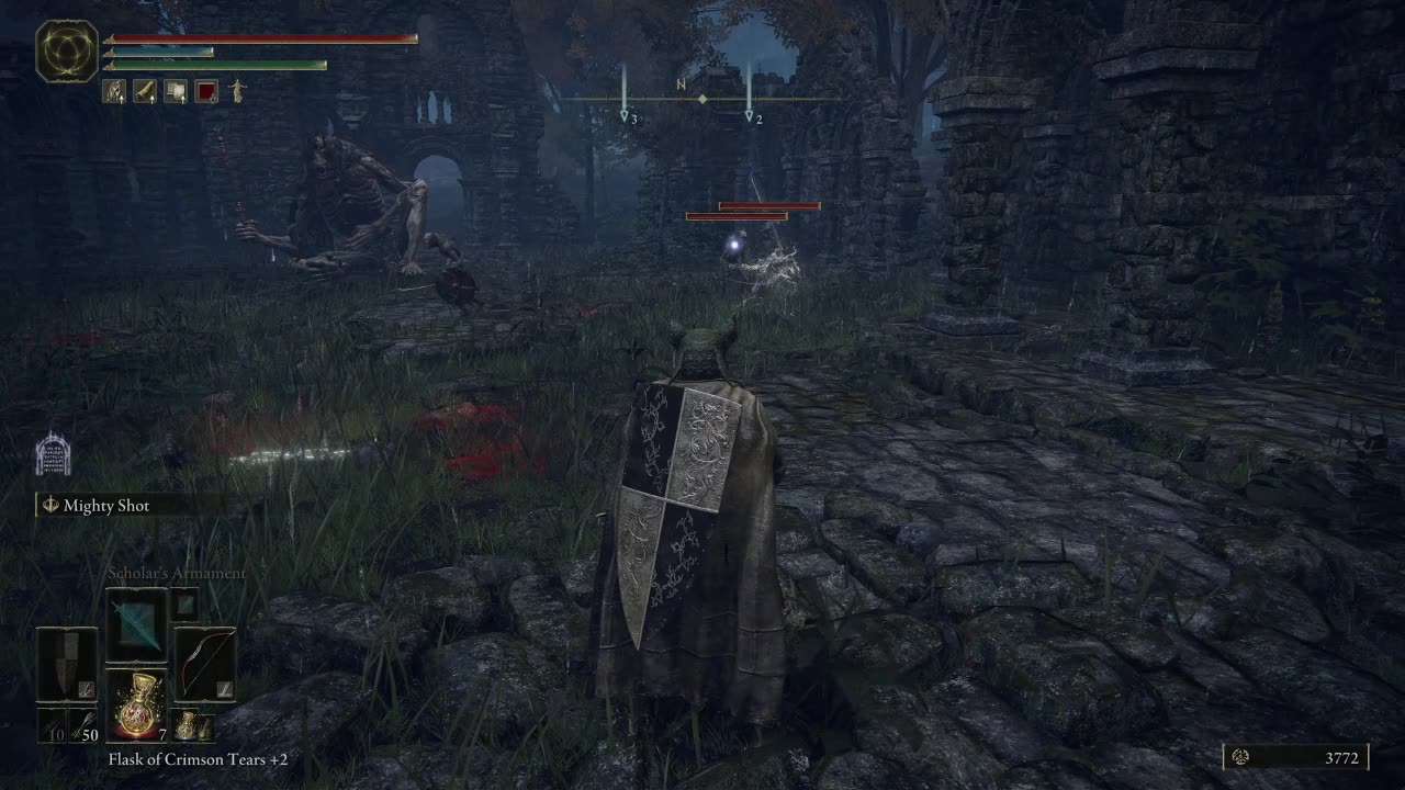Elden Ring PC | Demi-Human Queen miniboss on NG and getting to her from Church of Pilgrimage