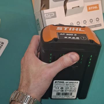Unboxing Stihl AP 300 S 36 volt battery For Stihl professional gardening equipment, #stihl #unboxing