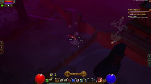Torchlight II - The Djinni's Final Task - The Haunted Quarter - Ezrek Khan - Boss Fight [Engineer]