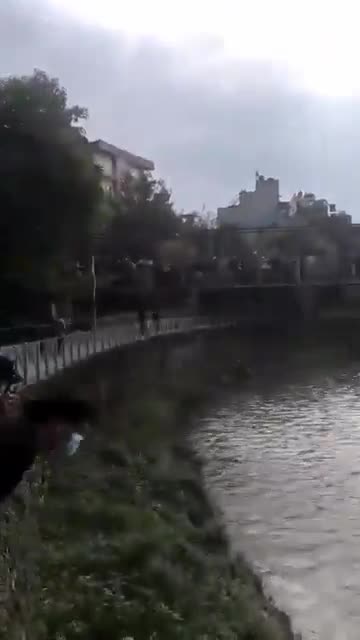 epal’s Finance Minister was stripped and chased into a river today.