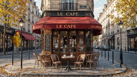 🌙🍁 Autumn in Paris | Relaxing Smooth Jazz Ambience