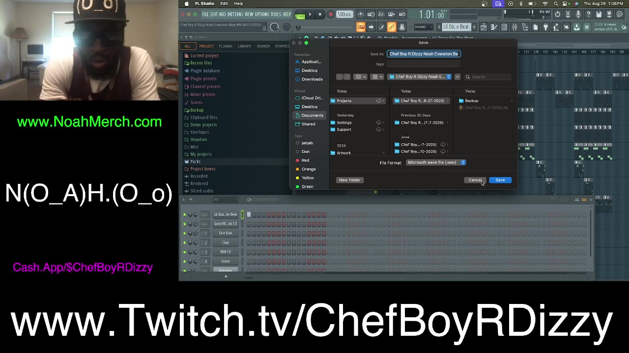 Chef Boy R Dizzy VLOG: @Twitch #Stream (O_o) #August #28 #2025 (O_o) www.Twitch.tv/ChefBoyRDizzy