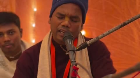 Kirtan gathering in Mayapur, India November 2025