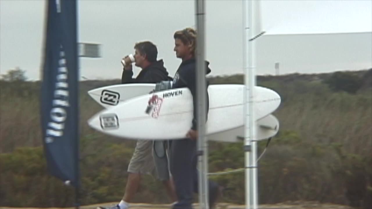 The Trestles Tapes: pre game warm up (Sept., 2006)