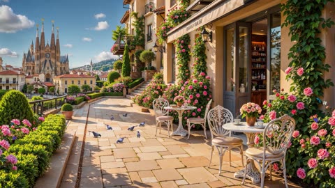 Barcelona Café Morning Jazz ☕ Elegant Bossa Nova & Sweet Jazz Instrumental Music to Start Your Day