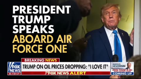 President Trump gaggle on AF1