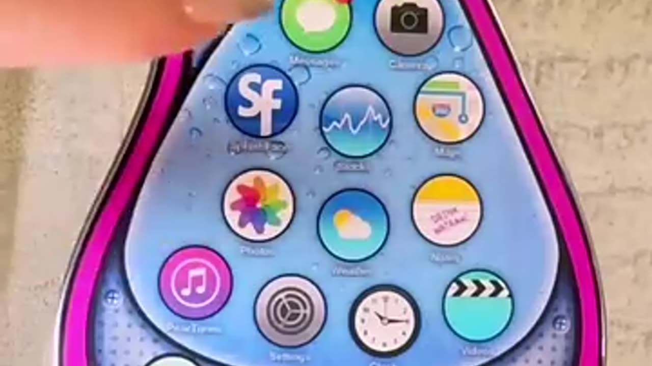 Viral: How the pear phone RX works!!! #nickelodeon