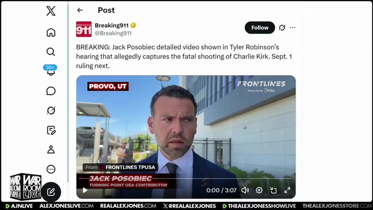 INFOWARS WAR ROOM LIVE [FULL] Monday 7/13/26 • Trump Reinstates Blockade of Strait of Hormuz, Oil Prices Jump