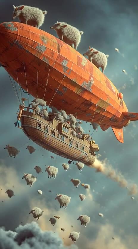 animals jumping up and down on a