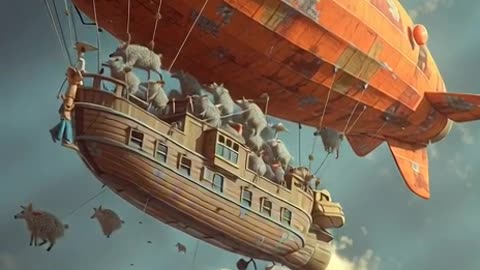 animals jumping up and down on a