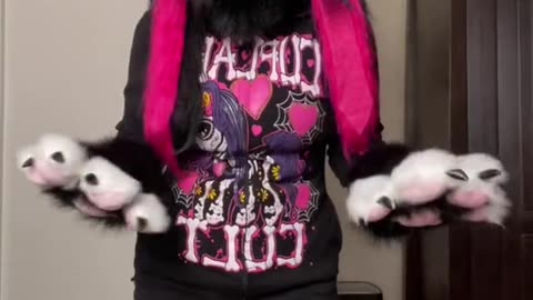 Trixxie's outfits!! :3 ⚠️💜 FURSUIT VIDEO BY @Cigsnvalentines on TikTok #furry #fursona #fursuit