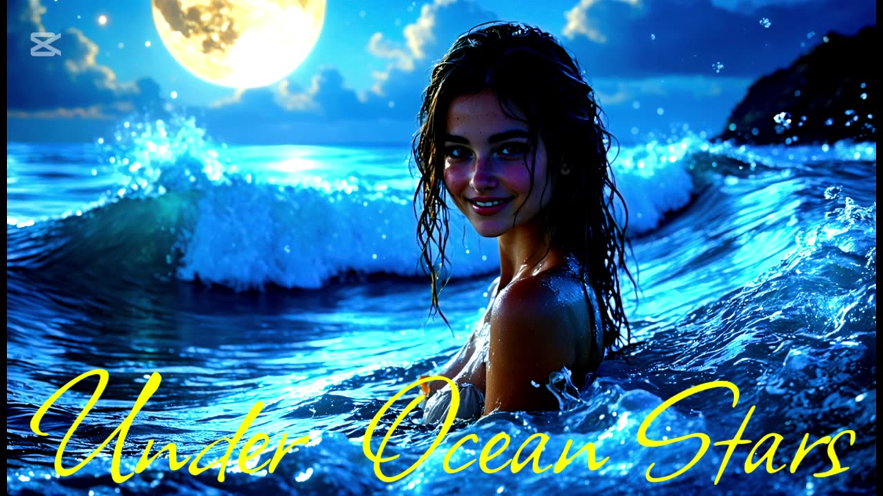 Electronic Music. Song Under the Ocean Stars.