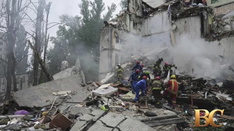 Russian missile and drone attack on Kyiv kills at least 13 people