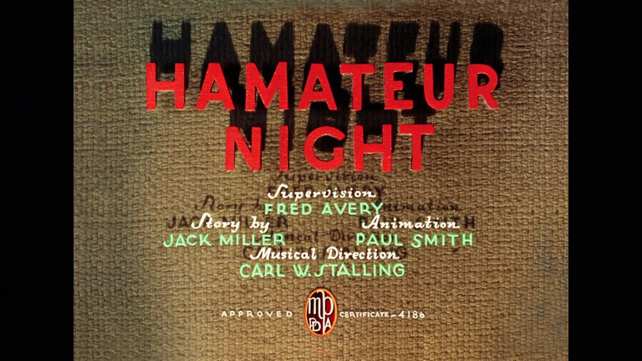 1939- Hamateur Night