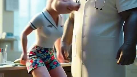 Pig cat love story ❤️ 😍