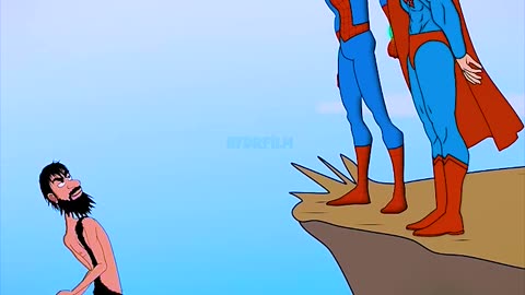 When Superman & Spidey Met Their First Nemesis #viral #trending